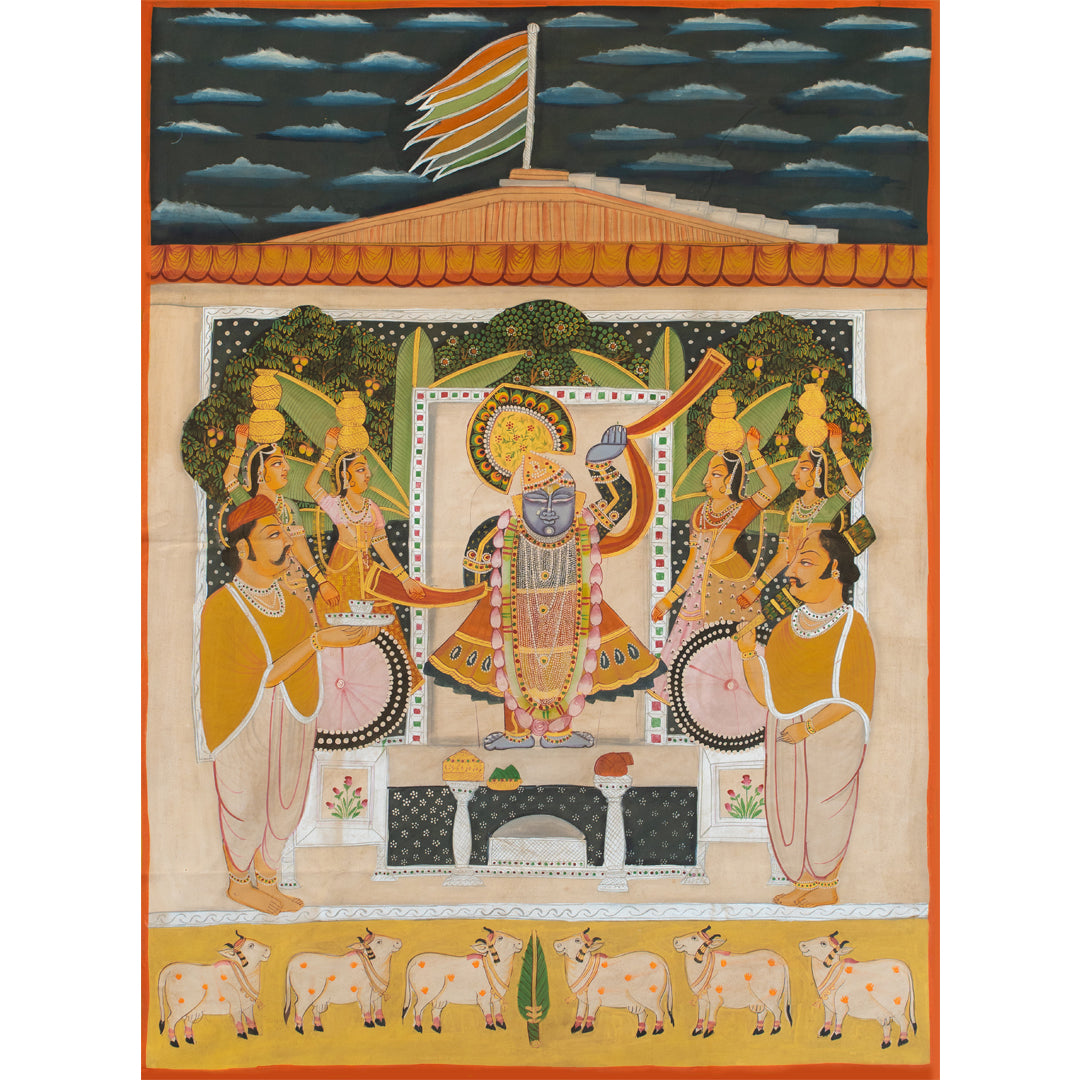 Shrinathji Darshan Pichwai Handmade Painting