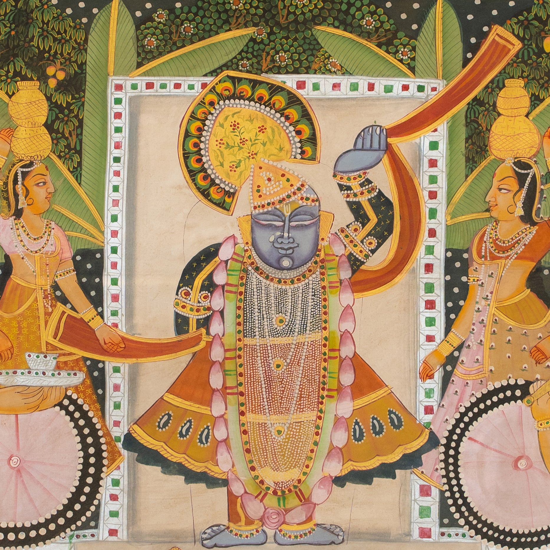 Shrinathji Darshan Pichwai Handmade Painting