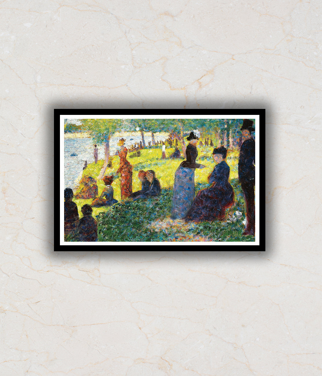 Oil Sketch for “La Grande Jatte”