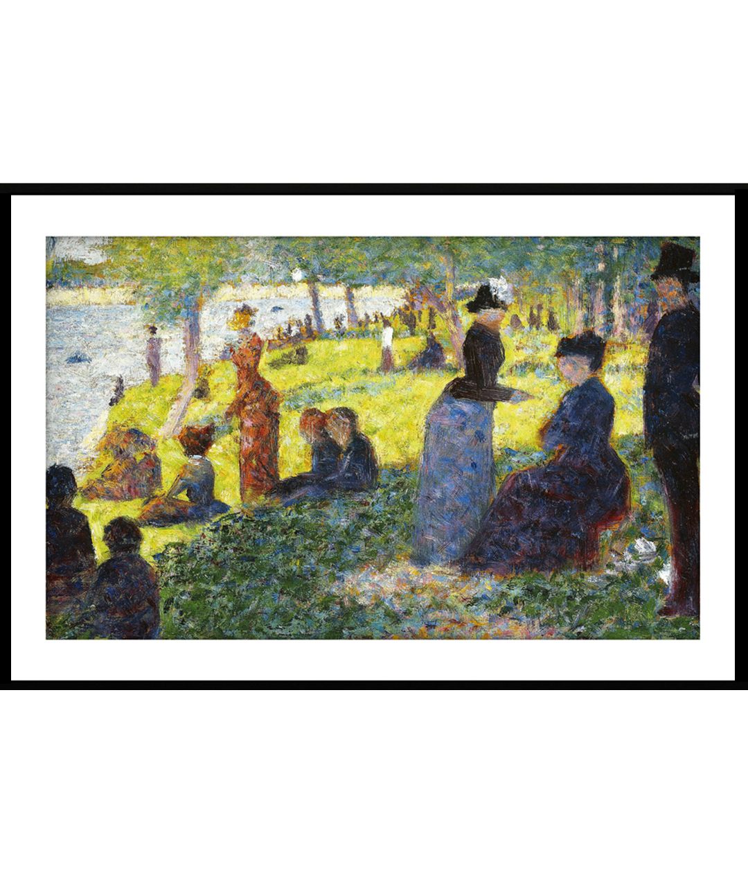 Oil Sketch for “La Grande Jatte”