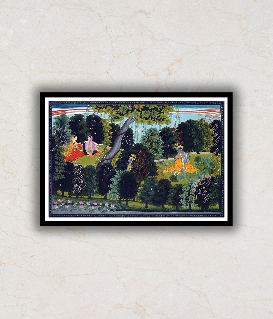 Shringar Rajasthani Art Painting For Home Wall Art Decor