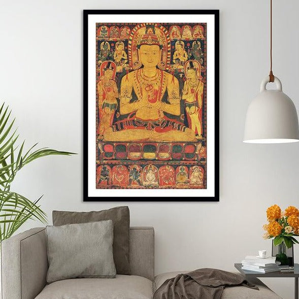 Vairocana Buddha Painting