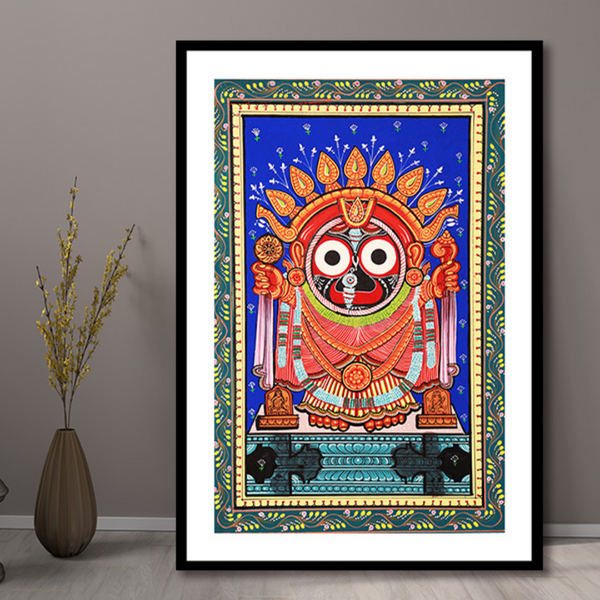 The Jagannath Darbar Pattachitra Art Painting For Home Wall Art Decor 2