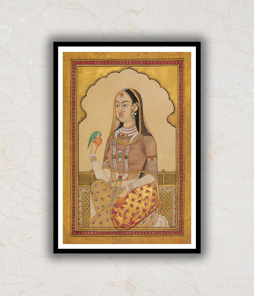 Maiden Rajasthani Art Painting For Home Wall Art Decor