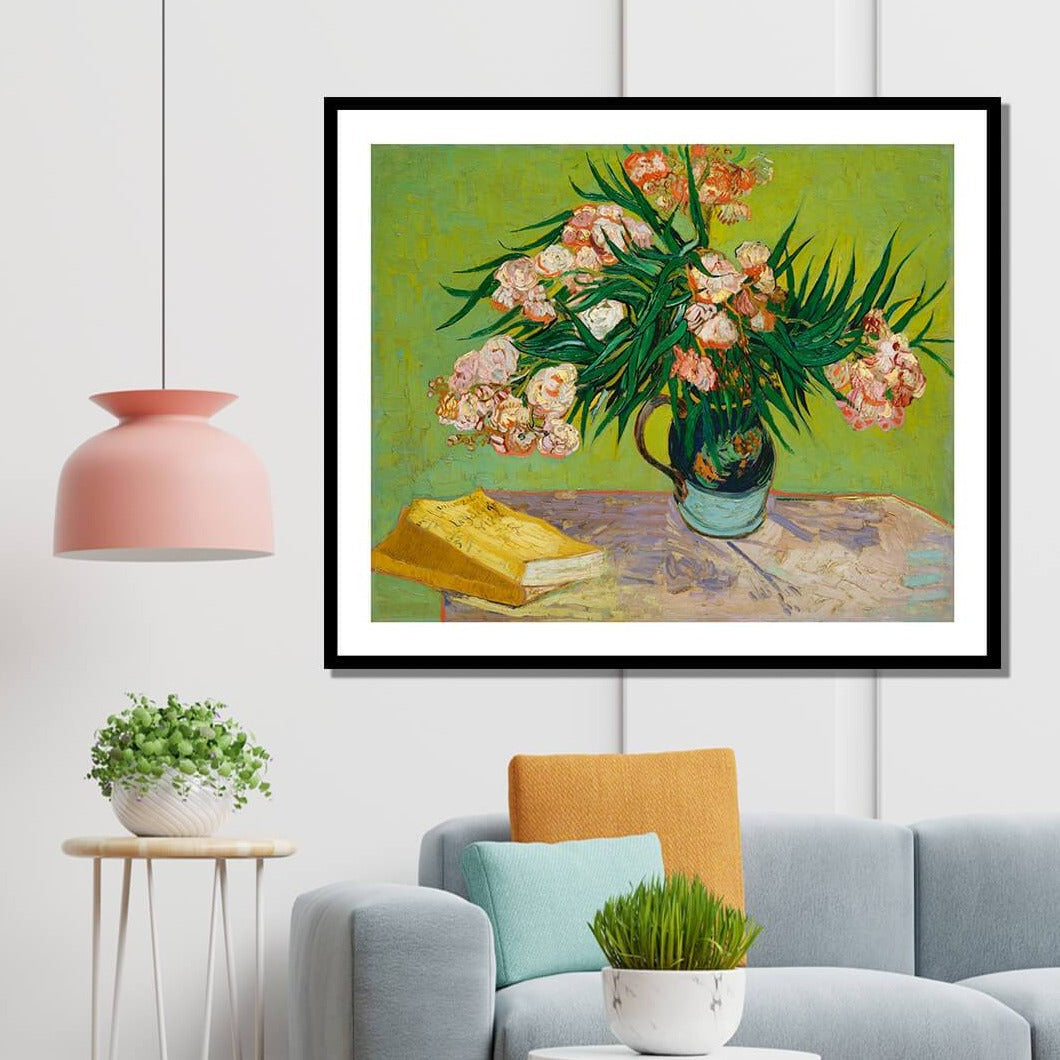 Oleanders Vincent Van Gogh Painting