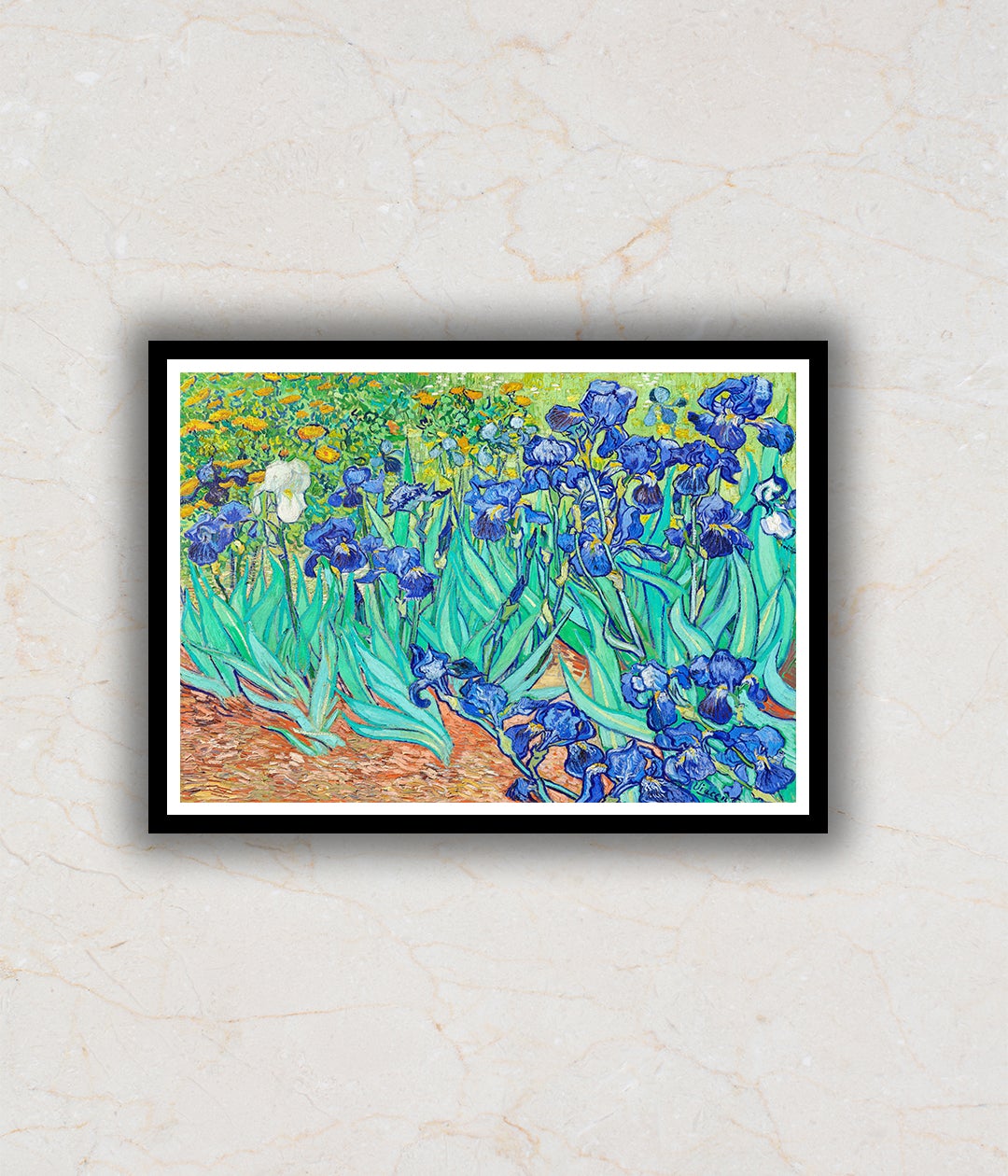 Irises Vincent Van Gogh Painting