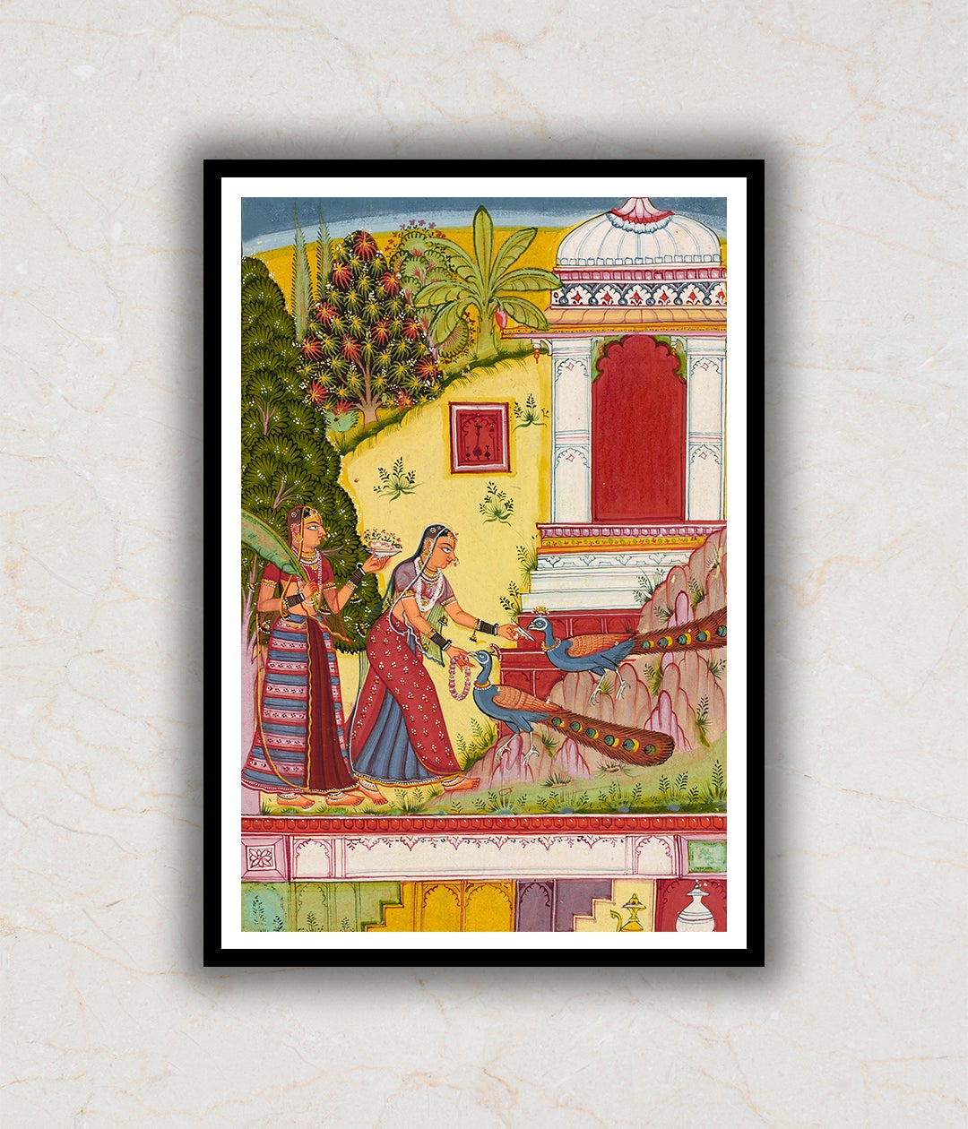 Kamod Ragini Artwork Painting For Home Wall Art DŽcor