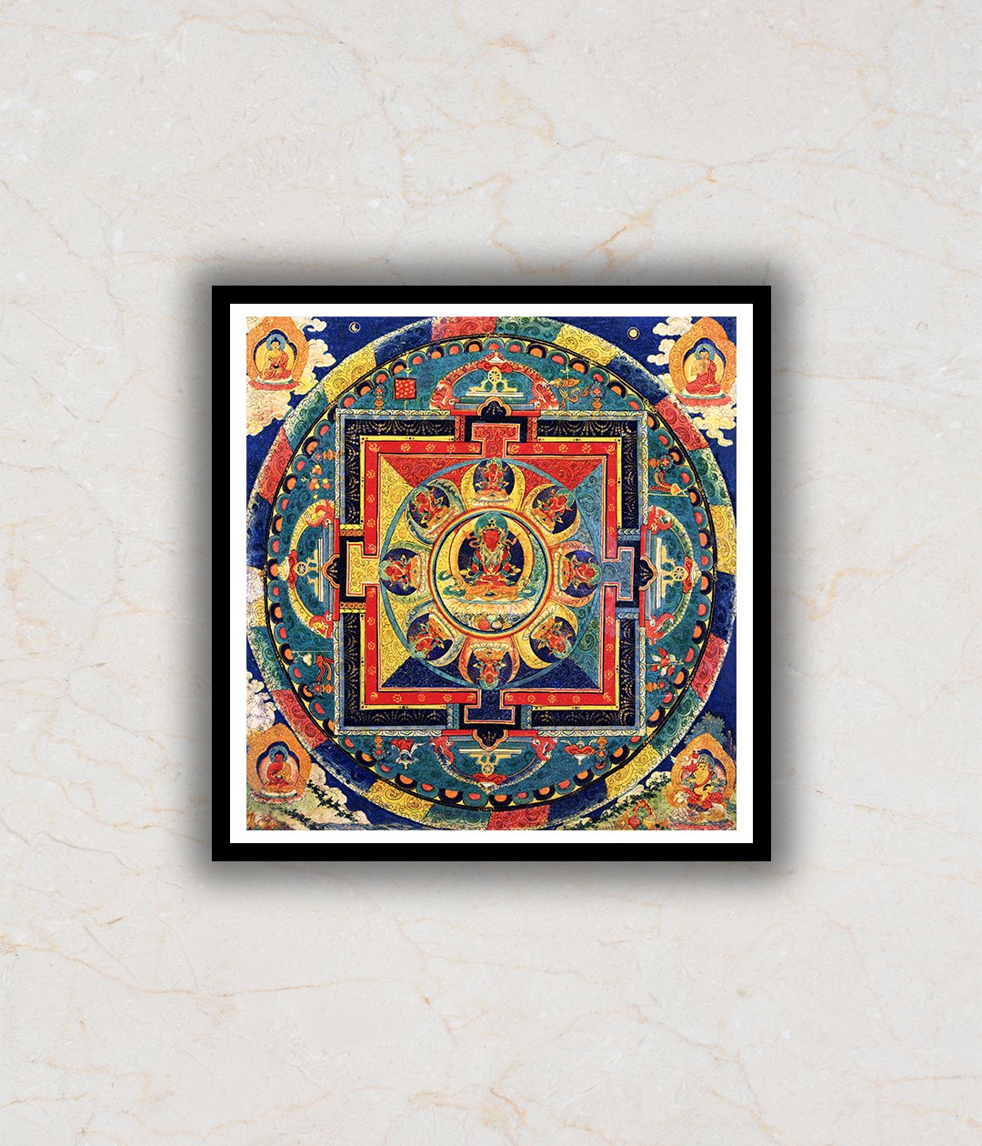 Amitayus Mandala Buddha Painting