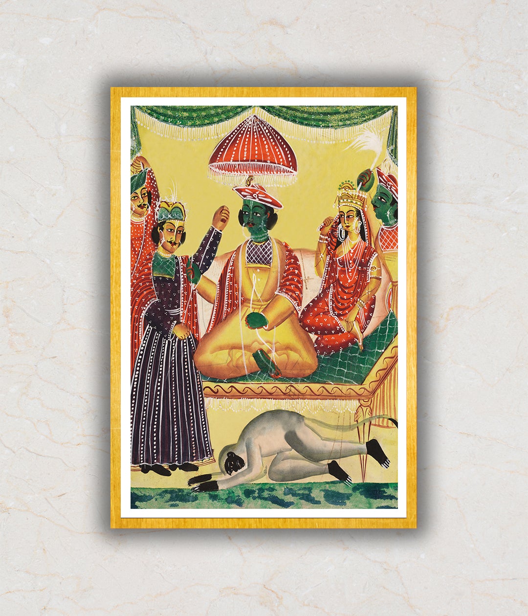 Rama and Sita Artwork Painting For Home Wall Art DŽcor