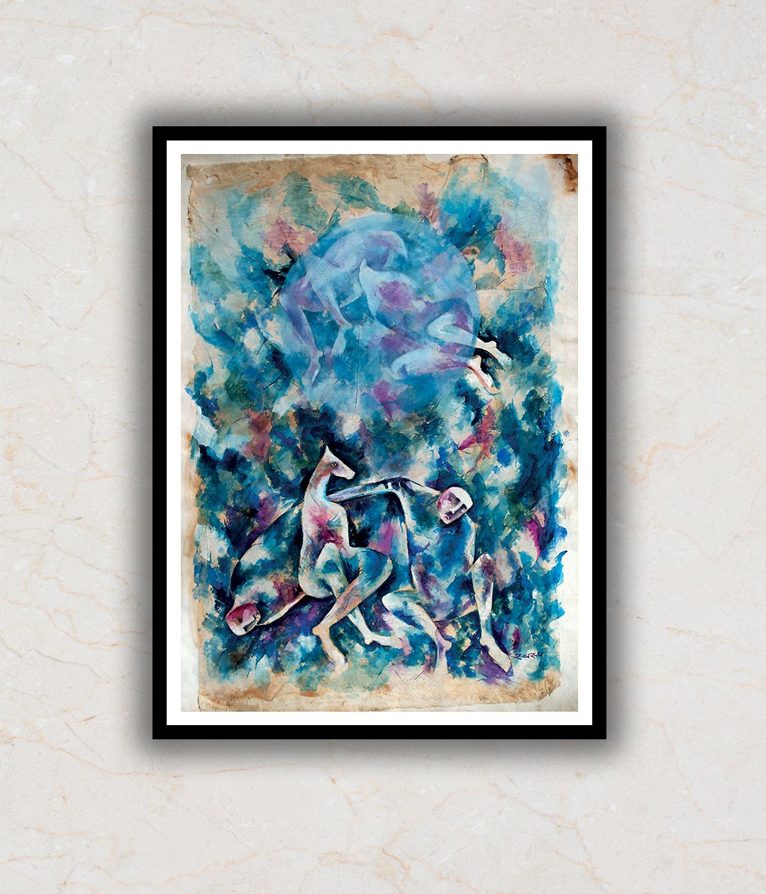 Break Free Abstract Art Painting