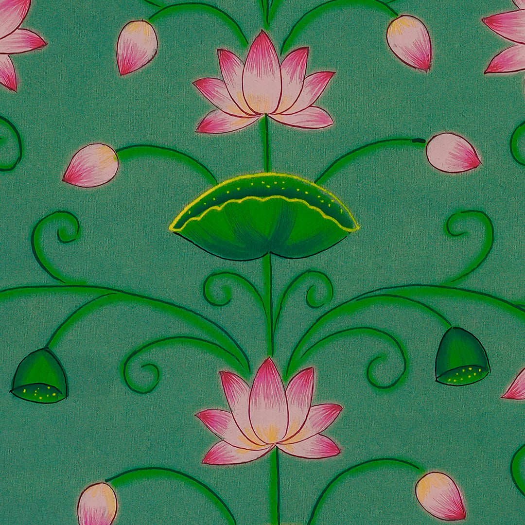 Garden of Love Pichwai Artwork Painting For Home Wall Decor