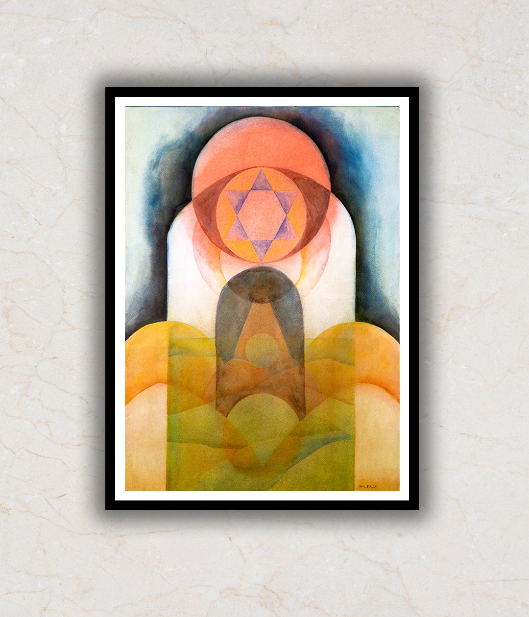 Ajna Chakra Abstract Art