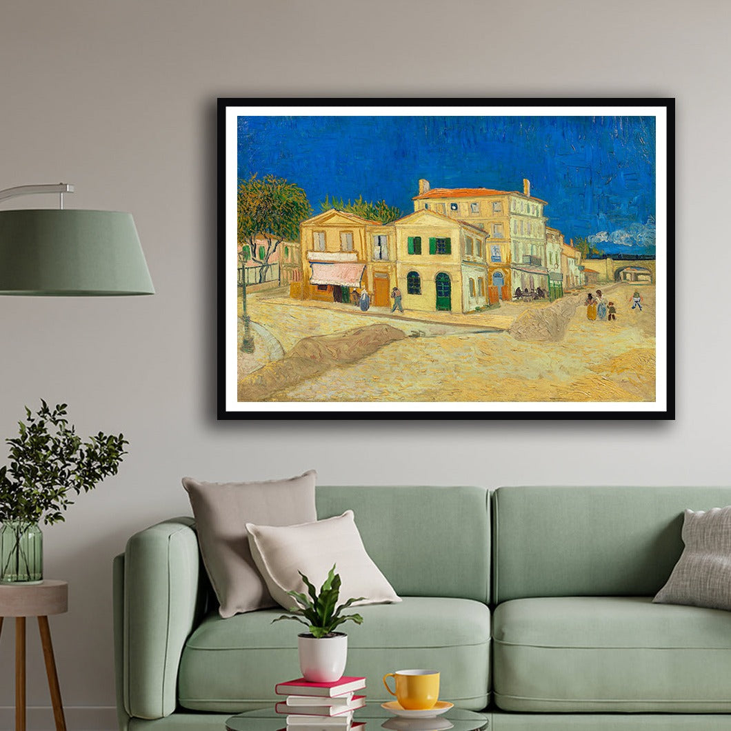 The Yellow House (1888) Artwork Painting For Home Wall Art DŽcor By Vincent Van Gogh