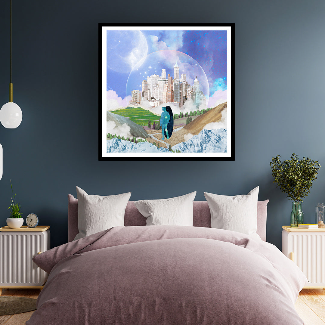 The Wonderland illustration Art painting For Home wall Decor