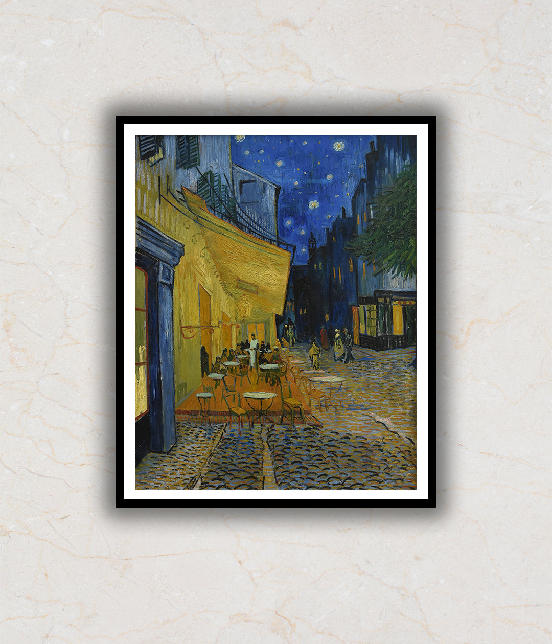 CafŽterras Bij Nacht Painting For Home Wall Art DŽcor By Vincent Van Gogh (1853-1890)