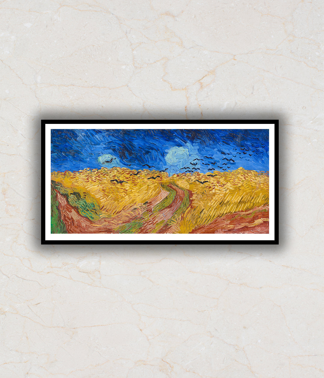 Wheatfield with Crows (1890) Artwork Painting For Home Wall Art DŽcor By Vincent Van Gogh