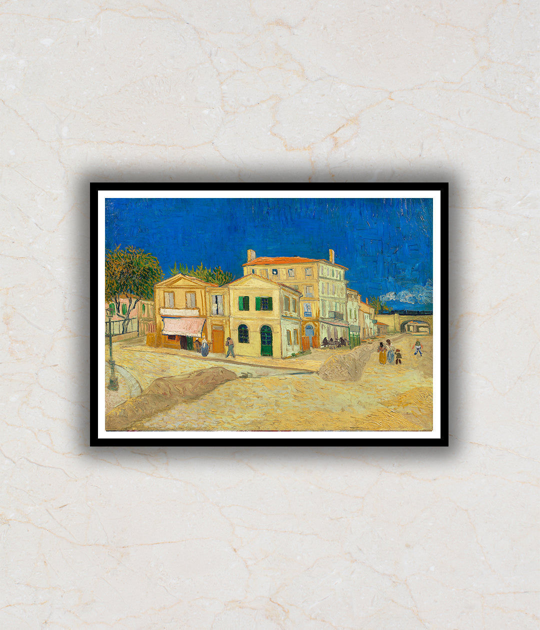 The Yellow House (1888) Artwork Painting For Home Wall Art DŽcor By Vincent Van Gogh