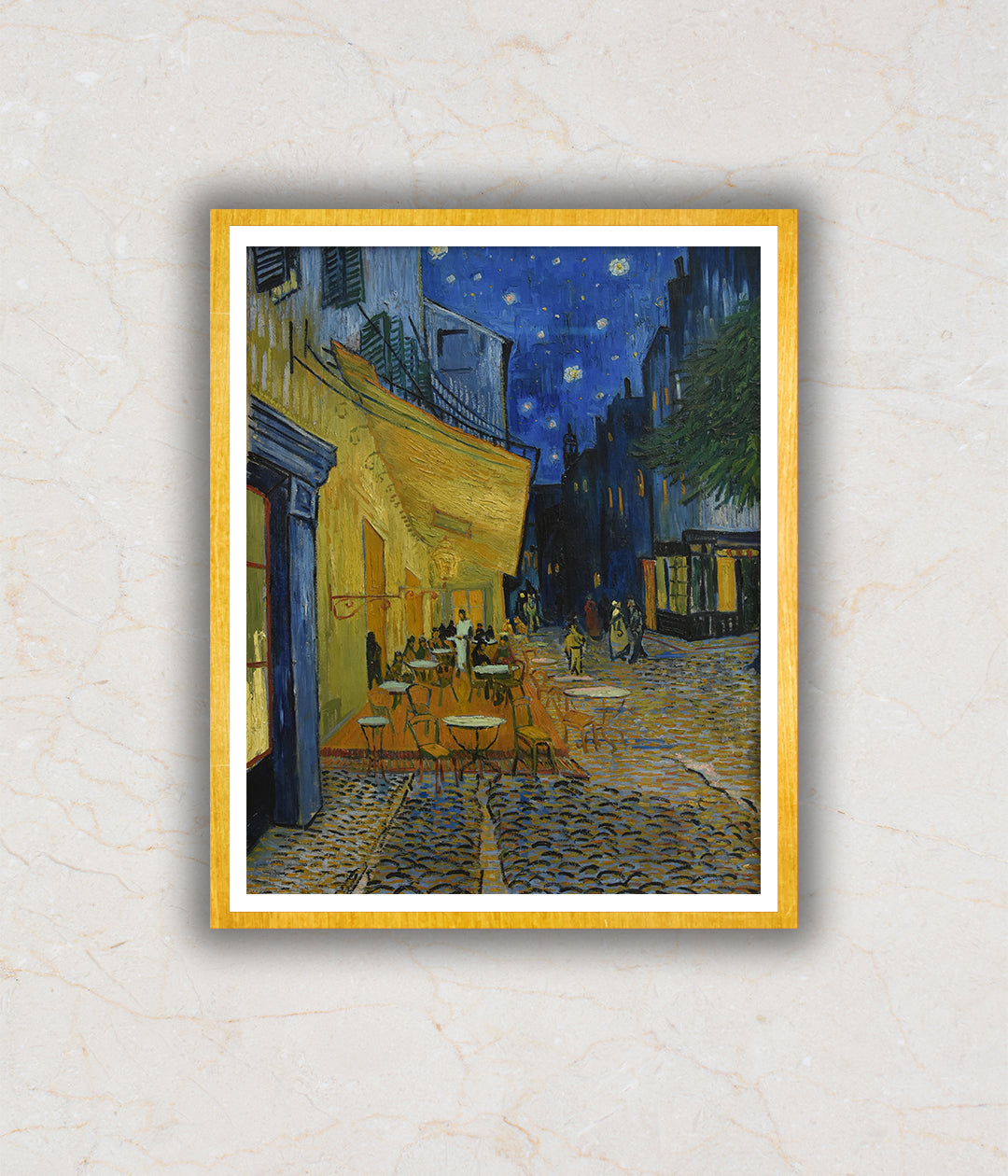 CafŽterras Bij Nacht Painting For Home Wall Art DŽcor By Vincent Van Gogh (1853-1890)