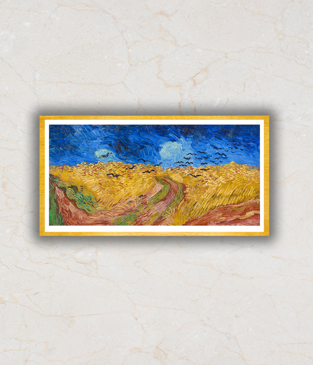 Wheatfield with Crows (1890) Artwork Painting For Home Wall Art DŽcor By Vincent Van Gogh