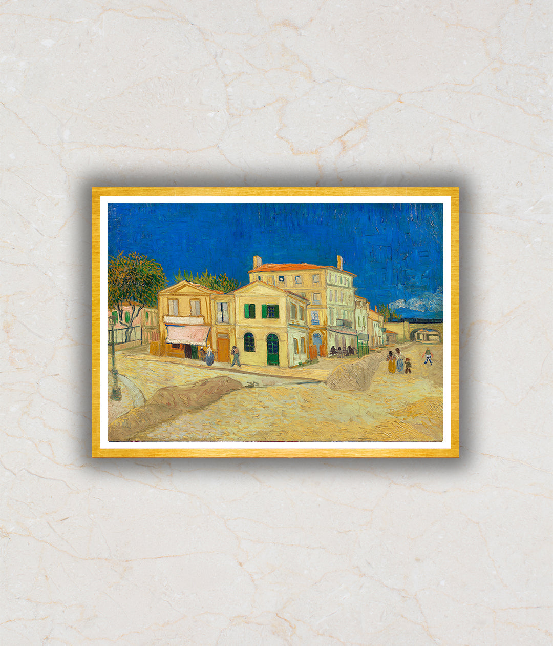 The Yellow House (1888) Artwork Painting For Home Wall Art DŽcor By Vincent Van Gogh