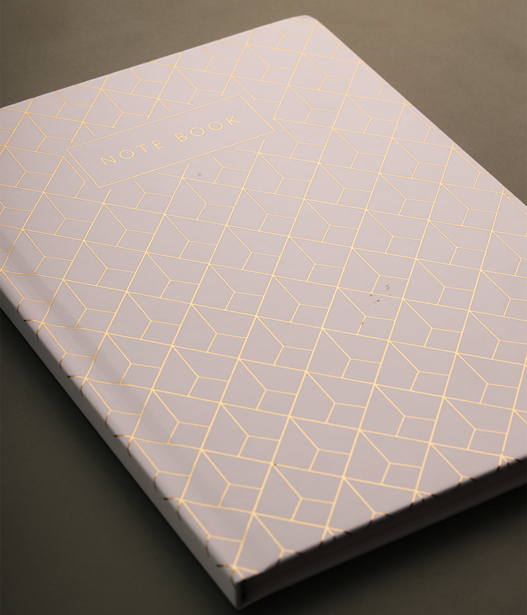 Mirage Hardbound Notebook Journal Diary with Gold Foil Accents