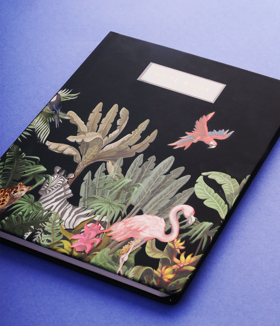 Tropical Getaway Hardbound Notebook Journal Diary with Elements Hybrid UV & Gold Foil Accents