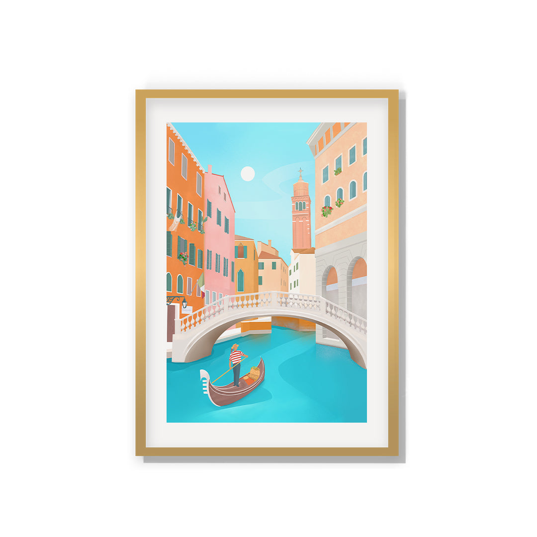 Venice Petra Lidze Painting Artwork For Home Wall Decor