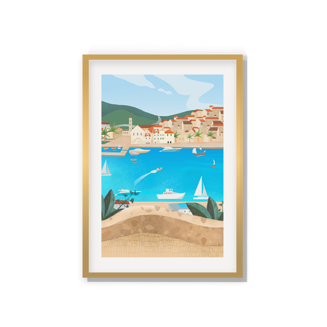 Hvar Petra Lidze Painting Artwork For Home Wall Decor