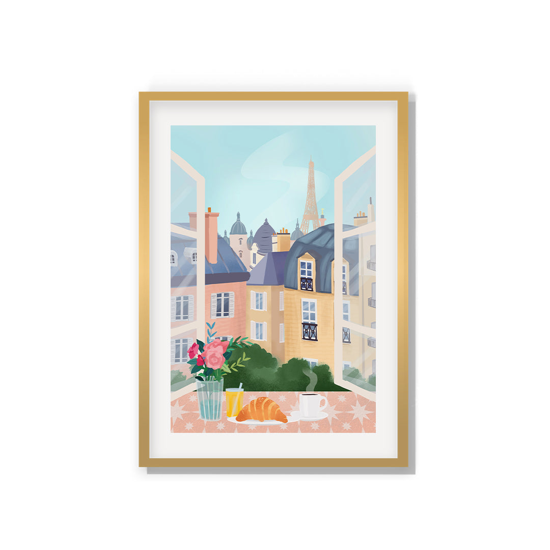 Paris Petra Lidze Painting Artwork For Home Wall Decor