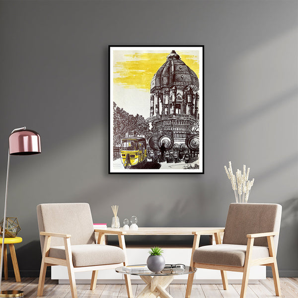 Valluvar Kottam Chennai Paitning Artwork For Home Wall Decor