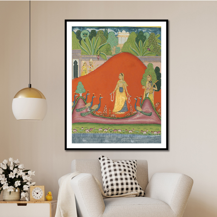 Kakubha Ragini Art Painting For Home Wall Art Decor