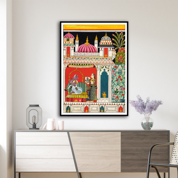 Vilaval Ragini Artwork Painting For Home Wall Art DŽcor